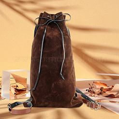 Рюкзаки из флокированного волокна с завязками&nbsp;ABAG-WH20019-02B