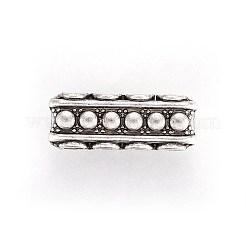 Тибетском стиле сплава шарик распорные бруски&nbsp;TIBE-A16787-TAS-NR