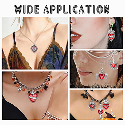 36 шт. 18 подвески из цинкового сплава с эмалью в готическом стиле&nbsp;ENAM-AR0001-94