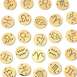 24 шт. 12 стиля 201 звеньев/соединителей из нержавеющей стали&nbsp;STAS-FS0002-07