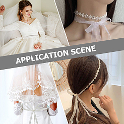 Пластиковые цепочные ремни с имитацией жемчуга&nbsp;AJEW-WH20070-051