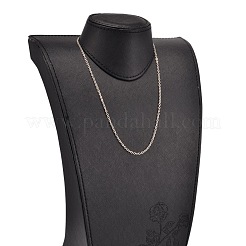 Латунные кабельные цепи ожерелья&nbsp;NJEW-JN01468-03