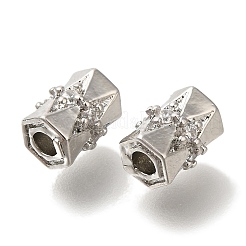 Латунные микро проложить кубического циркония&nbsp;KK-Q001-07P