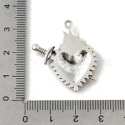 Сплавочные подвески тибетского стиля&nbsp;PALLOY-R157-01AS-05