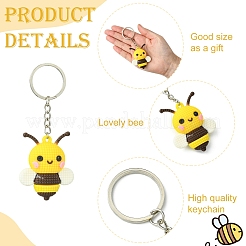 Наборы для изготовления брелоков в виде пчел своими руками&nbsp;DIY-YW0012-49