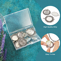 Набор для изготовления кулона с пустым куполом своими руками&nbsp;DIY-TA0005-18