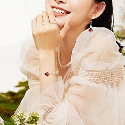 2шт ручной работы бусины лэмпворк&nbsp;LAMP-YW0001-87