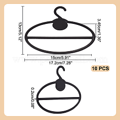 Пластиковая подвесная подставка для шелкового шарфа&nbsp;ODIS-WH0099-29C