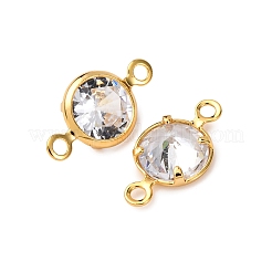 Латунные подвески из прозрачного кубического циркония&nbsp;KK-Z121-06G-05