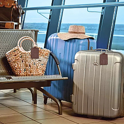 Брелок-подвеска из искусственной кожи&nbsp;KEYC-CL0001-11B