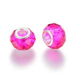 Стекло ручной работы европейского бисера&nbsp;X-GPDL25Y-75