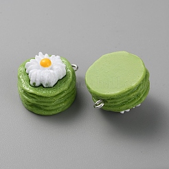 Непрозрачные подвески из искусственной смолы&nbsp;RESI-CJC0011-38C