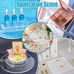 1 шт. настольные акриловые подставки для дисплеев&nbsp;ODIS-PH0002-07