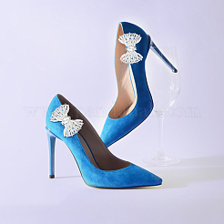 2 шт. украшения для обуви в виде банта&nbsp;AJEW-FH0004-43