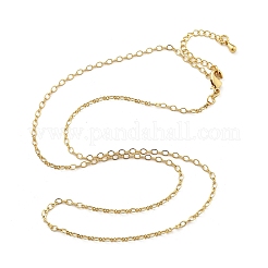 Ожерелья-цепочки из латуни для женщин&nbsp;NJEW-D302-20G