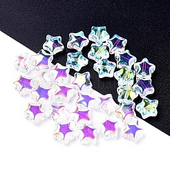 Гальванические стеклянные бусины&nbsp;X-EGLA-E059-G05