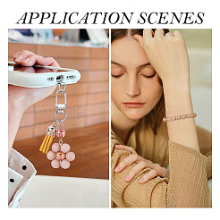 100 шт. 2 цвета акриловые бусины&nbsp;ACRP-TA0001-04