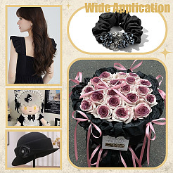 9 ярд шифоновой кружевной ленты с морщинами&nbsp;OCOR-NB0002-39A