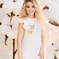 24 шт. 3-х цветные нашивки-бабочки на ткань&nbsp;PATC-CA0001-37