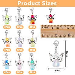 4 комплект подвесок из прозрачного экологичного акрила&nbsp;FIND-FH0006-13