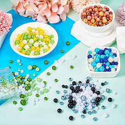 150 г 5 цвета бусины из абс-пластика с имитацией жемчуга&nbsp;KY-TA0001-44A