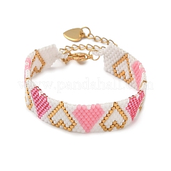 Браслеты из стеклянных бусин для женщин&nbsp;BJEW-MZ00213