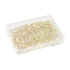 24 шт. 12 стиля звеньев/разъемов из сплава&nbsp;FIND-FS0004-65