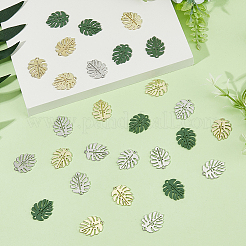 60 шт. 3-х цветные подвески из сплава&nbsp;ENAM-DC0001-79