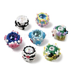 7шт 7 стиля непрозрачные акриловые бусины&nbsp;ACRC-FS0001-04