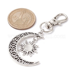 Подвески из сплава луны и солнца&nbsp;HJEW-JM01596-03