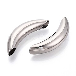 Трубчатые бусины из нержавеющей стали 304&nbsp;STAS-T065-18P