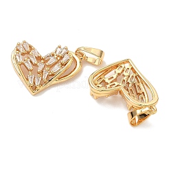 Латунные микро проложить кубического циркония подвески&nbsp;KK-A281-04G