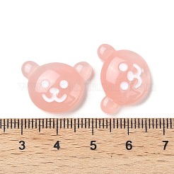 Кабошоны из полупрозрачной смолы с изображением животных&nbsp;RESI-M040-03-5