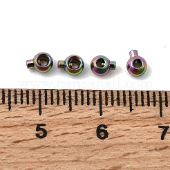 Ионное покрытие (ip) 304 нержавеющая сталь обжимные бусины&nbsp;STAS-P373-02M