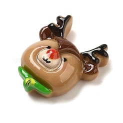 Кабошоны из непрозрачной рождественской смолы&nbsp;RESI-R453-01J