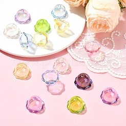 35 шт. 7-цветные акриловые колпачки для бусин с УФ-покрытием&nbsp;OACR-CJ0002-36