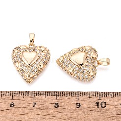 Латунные микро проложить кубического циркония подвески&nbsp;KK-T073-40G