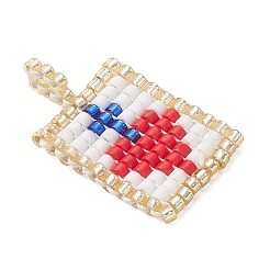 Стеклянные подвески из бисера&nbsp;PALLOY-MZ01228