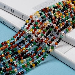 Природный агат бисер нитей&nbsp;X-G-A129-3mm-A06