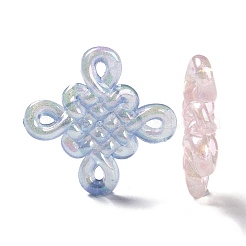 Переливающиеся и светящиеся прозрачные акриловые бусины с УФ-покрытием&nbsp;OACR-G033-06G