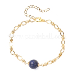 3 комплект браслетов-цепочек из натурального розового кварца&nbsp;BJEW-JB12646