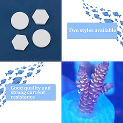 24 шт. 2 стили коралловых фрагментов плитки&nbsp;AJEW-CA0002-82