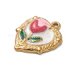 Подвески из нержавеющей стали 304 с эмалью&nbsp;LS-STAS-A092-01E-G