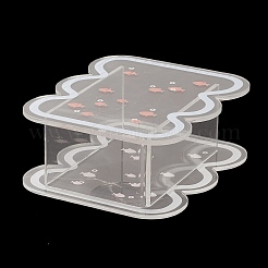 Акриловая ваза с принтом&nbsp;LS-DJEW-G042-01B