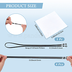 4 шт. ремешок на шею из искусственной замши для очков&nbsp;AJEW-CL0001-47