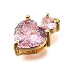 Латунные микро проложить кубического циркония подвески&nbsp;KK-U065-17G