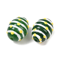 Стеклянные бусины из искусственного нефрита&nbsp;GLAA-L051-02H