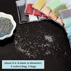 3d стеклянные мини-шарики для ногтей&nbsp;MRMJ-OC0003-16