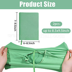 Обложка книги из эластичной ткани&nbsp;AJEW-WH0696-009G