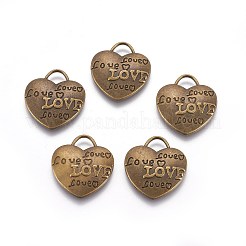 Сплавочные подвески тибетского стиля&nbsp;LS-TIBEP-A9142-AB-NR